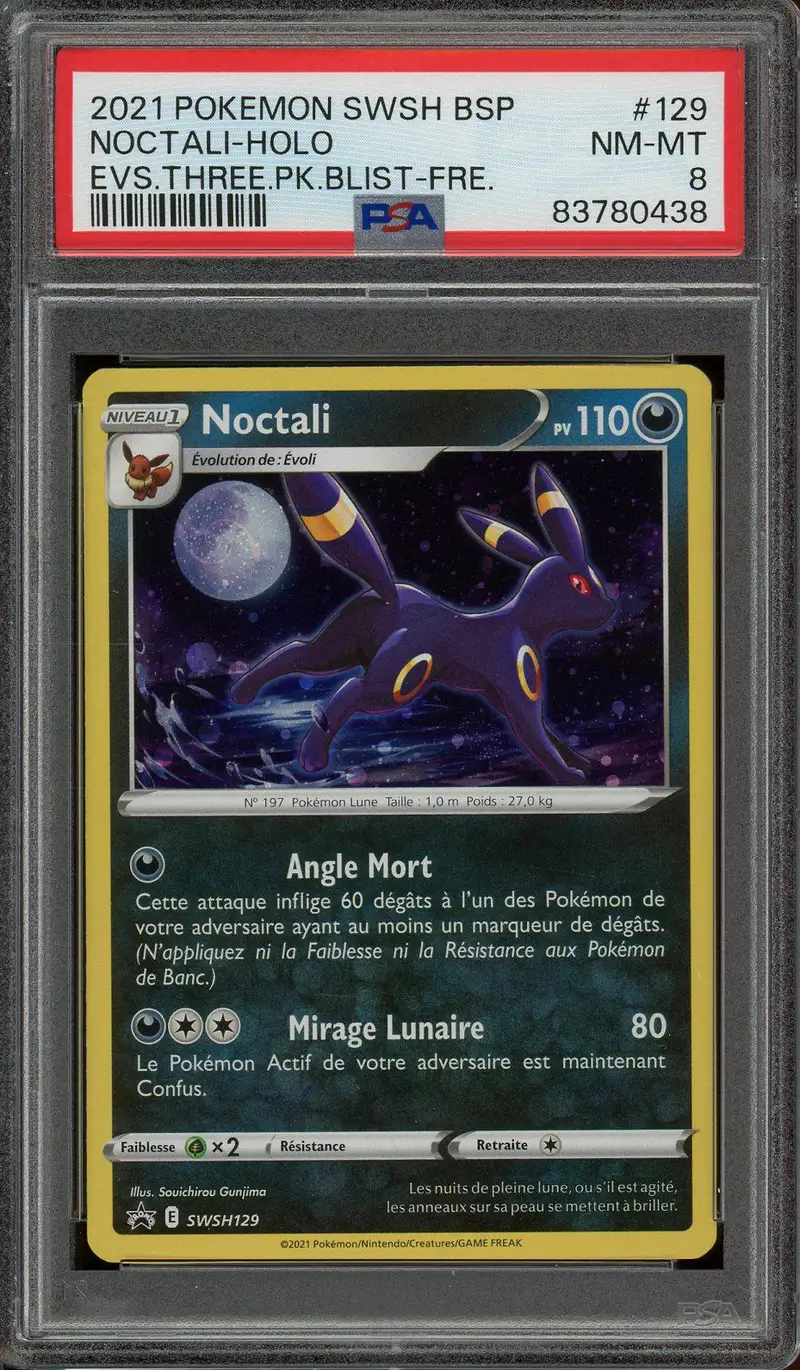 PSA 8 Noctali Holo