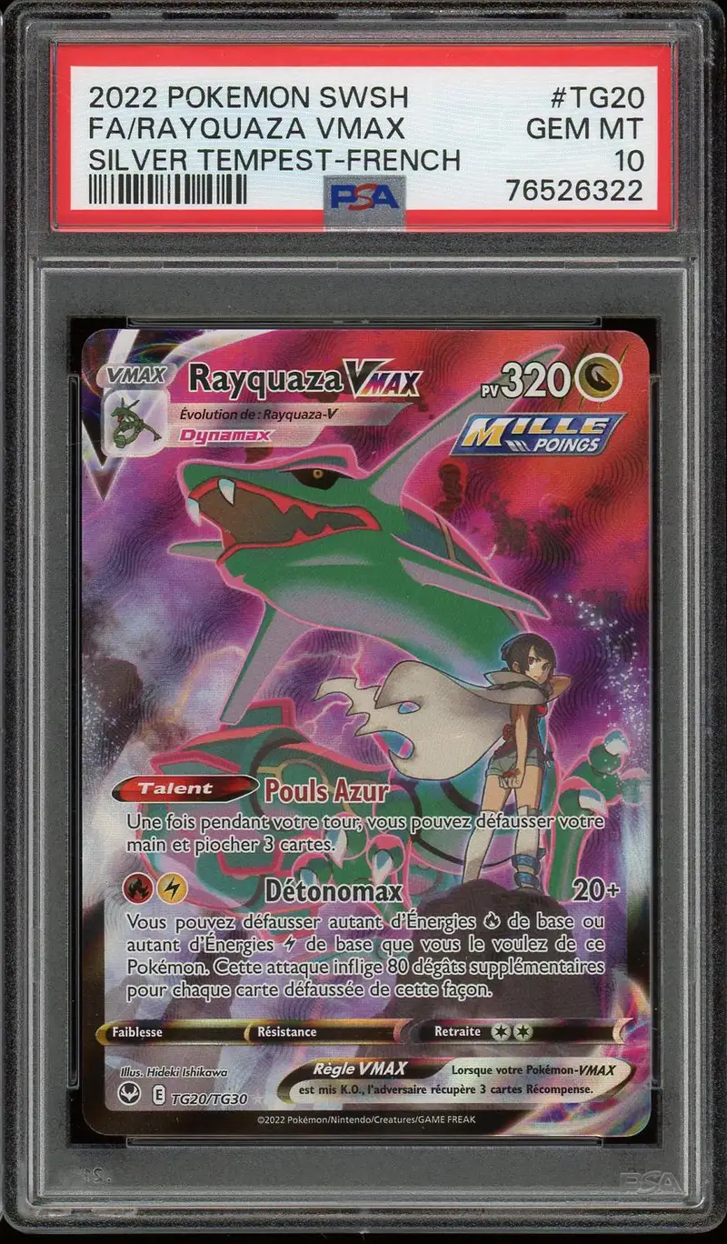 PSA 10 Rayquaza VMax