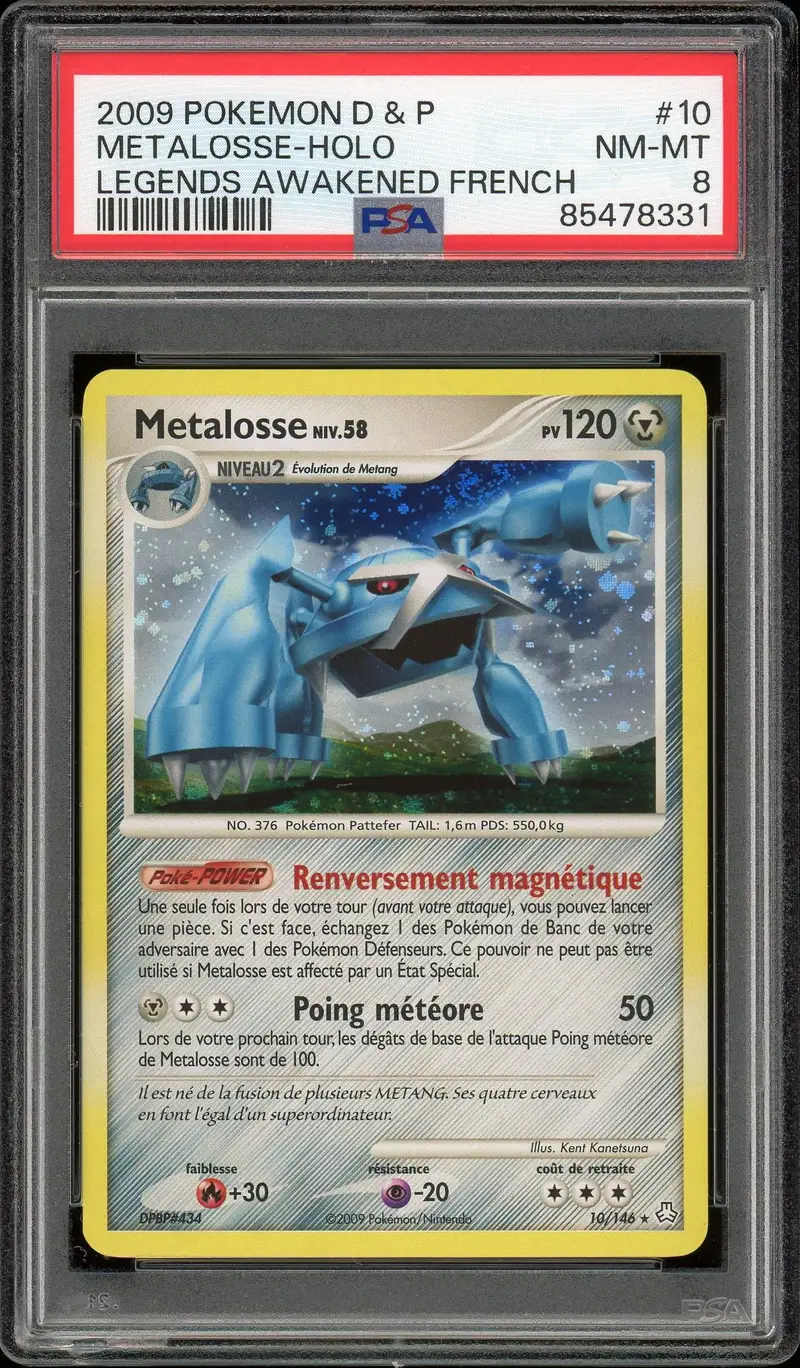 PSA 8 Métalosse Holo