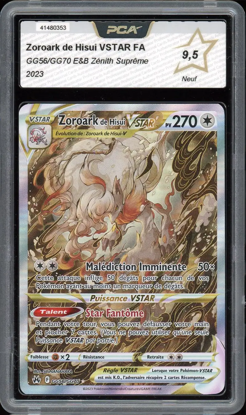 PCA 9.5 Zoroark de Hisui VStar