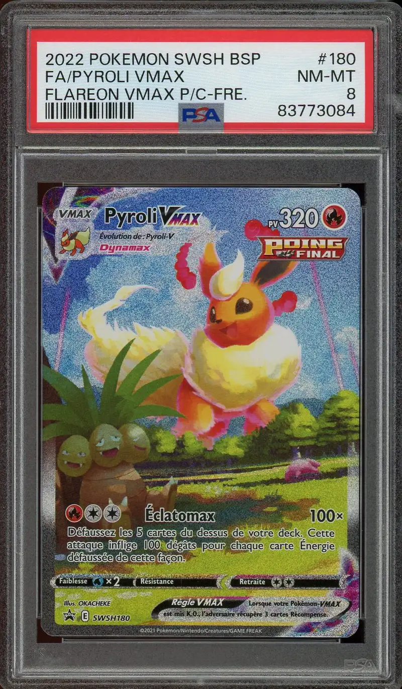 PSA 8 Pyroli VMax