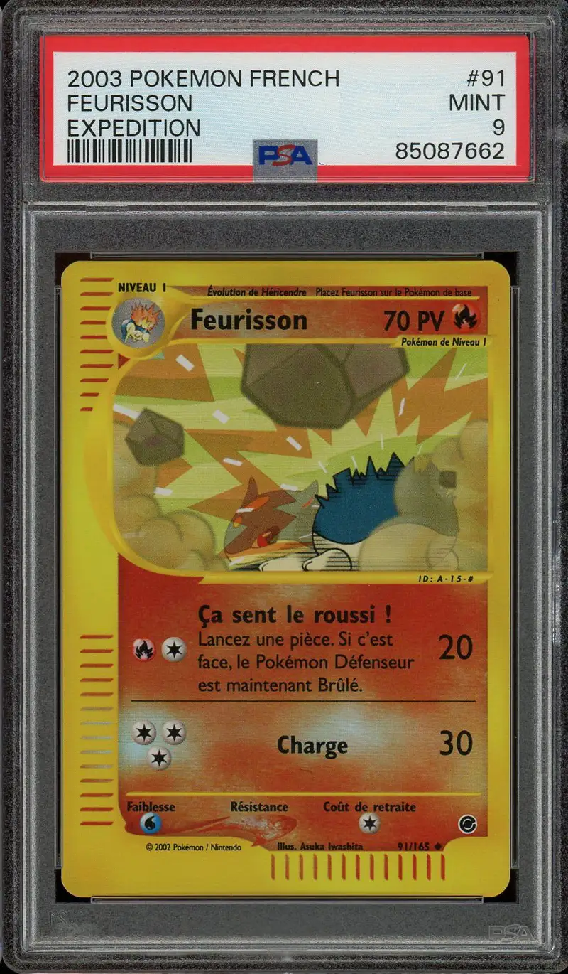 PSA 9 Feurisson Reverse