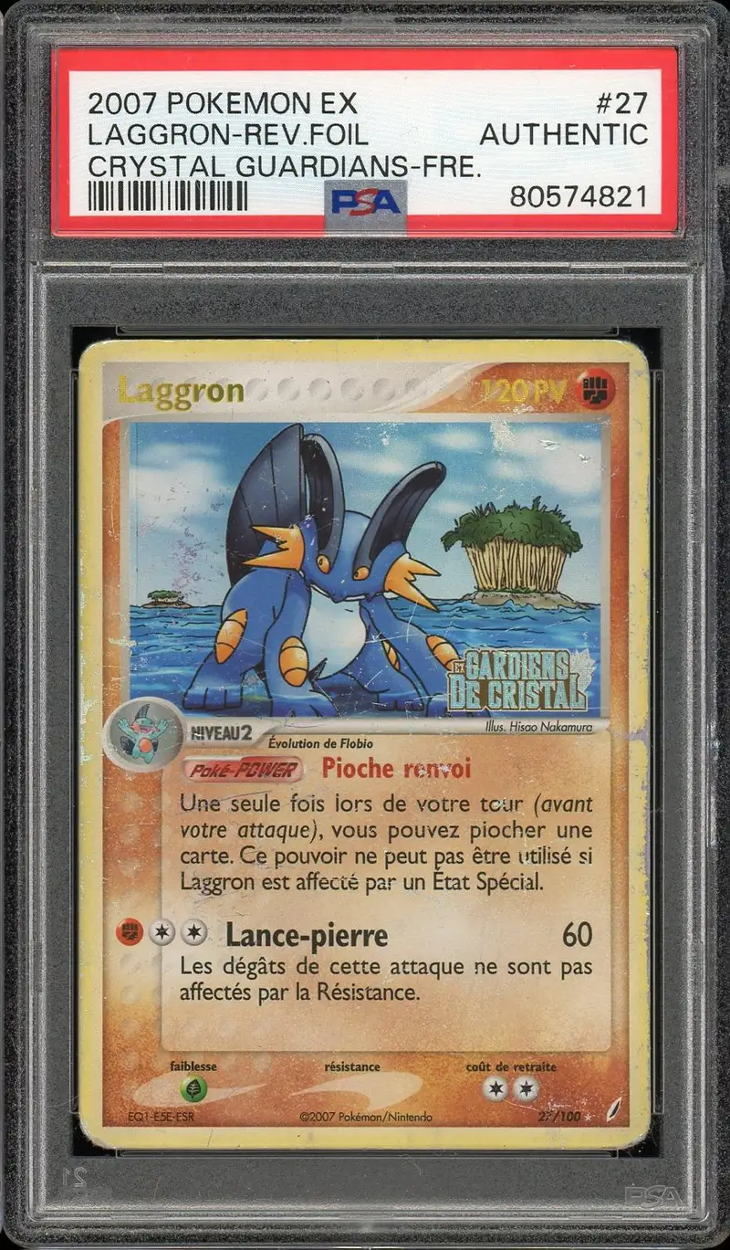 PSA A Laggron Holo Rev