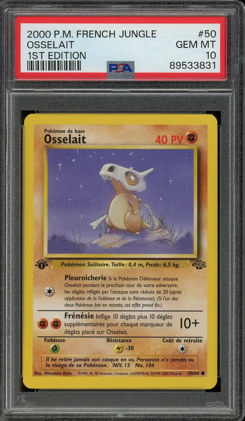 PSA 10 Osselait