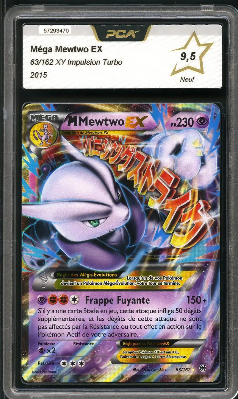 PCA 9.5 Méga Mewtwo Ex
