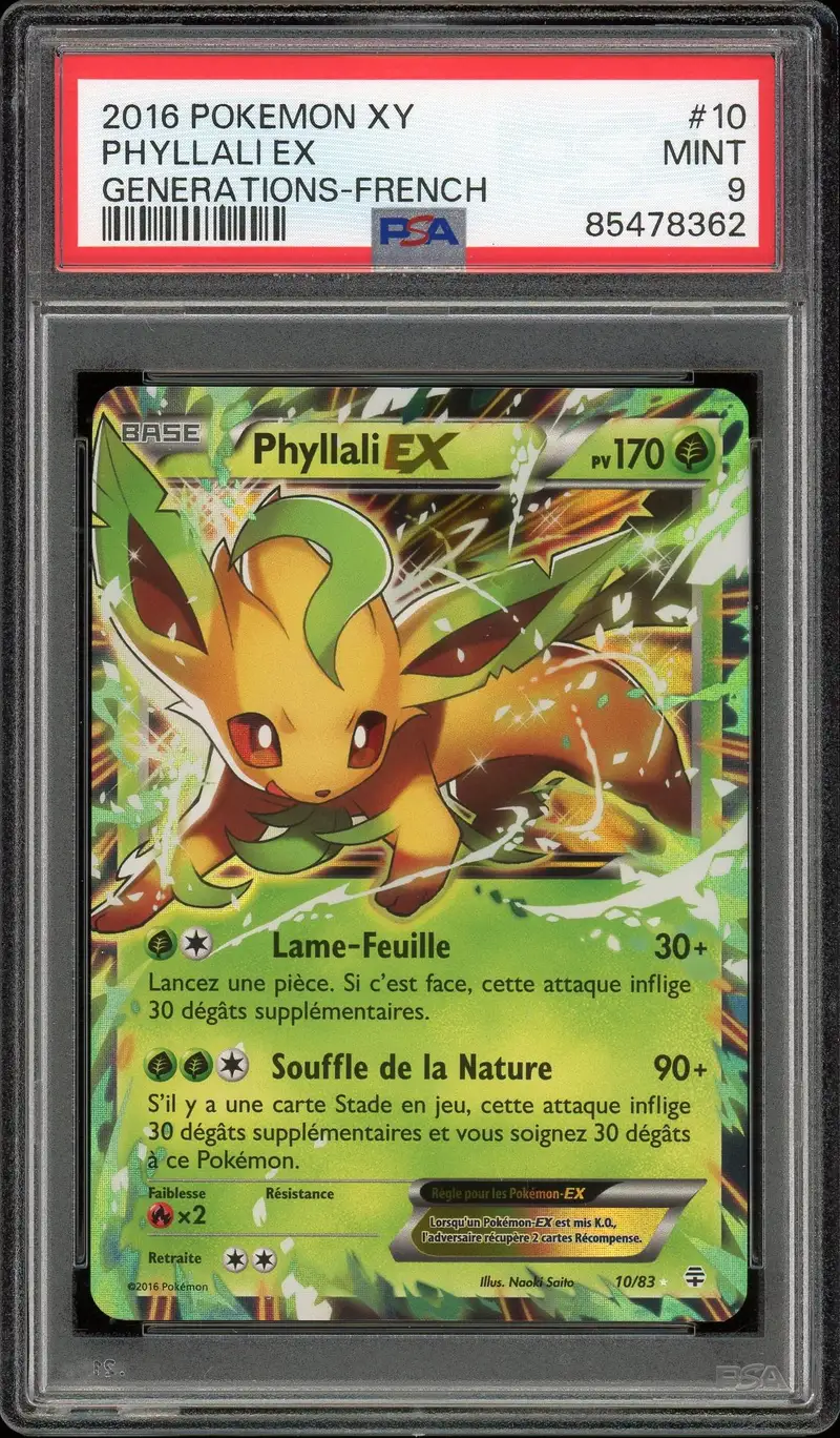 PSA 9 Phyllali Ex