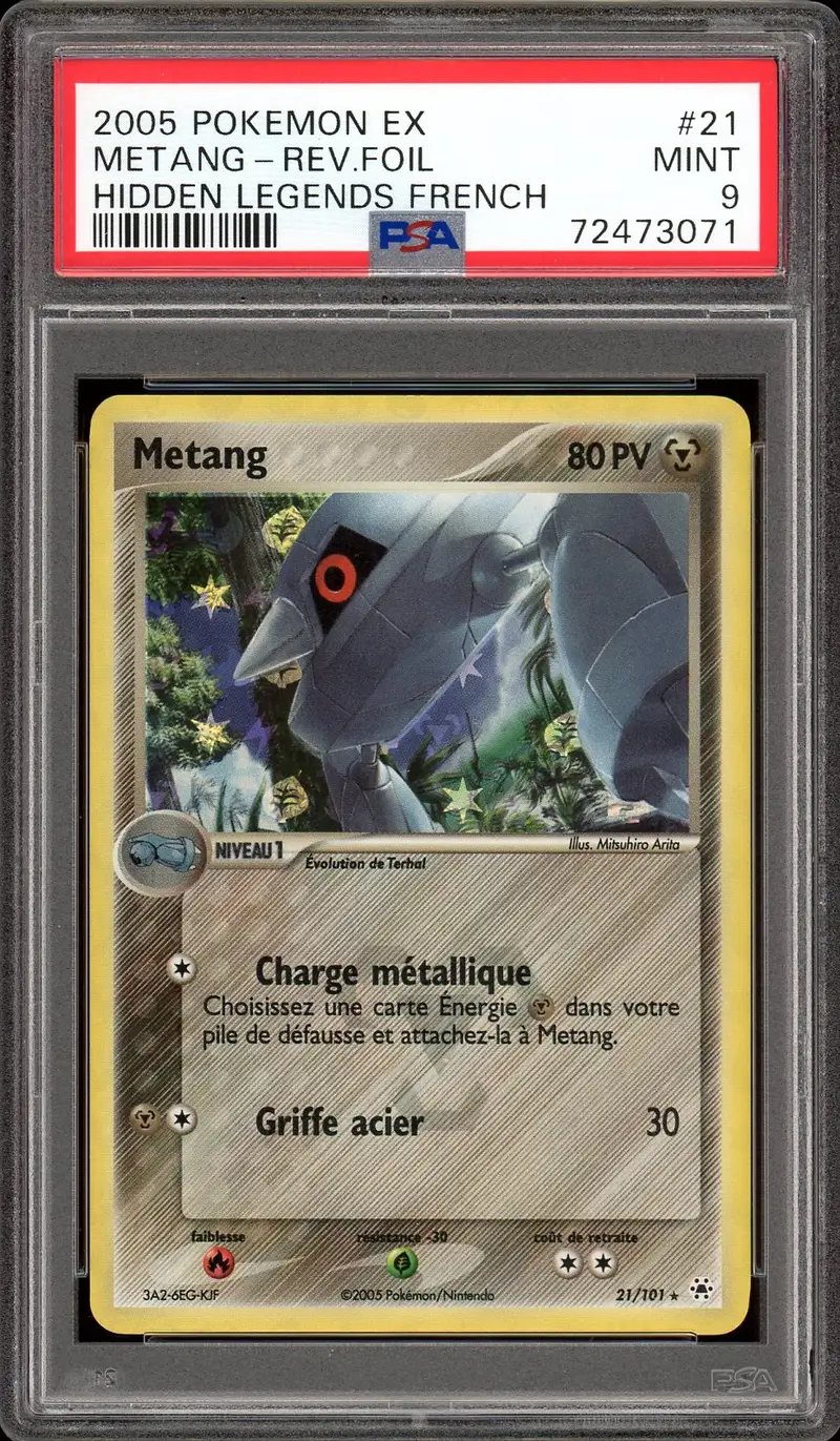 PSA 9 Metang Reverse