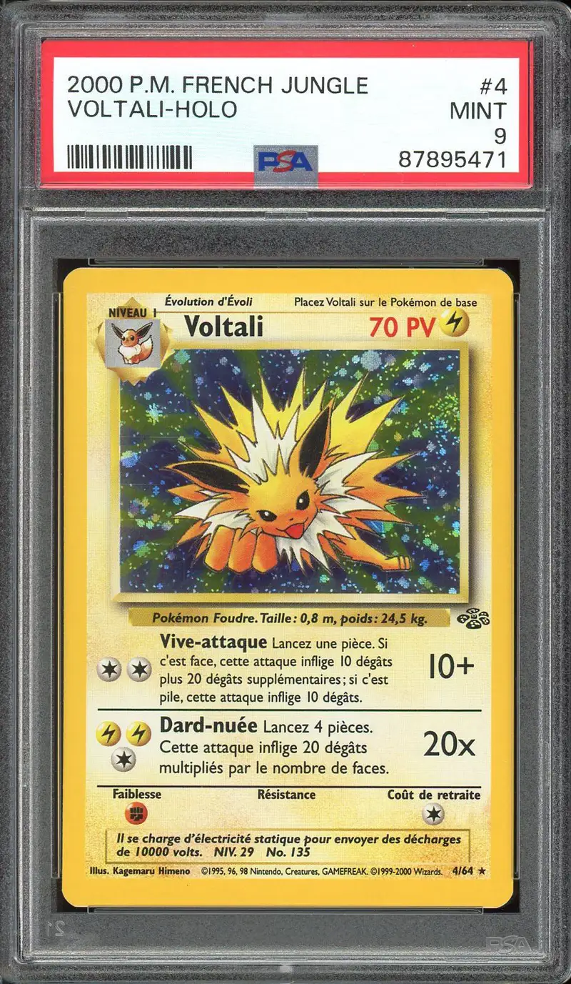 PSA 9 Voltali Holo