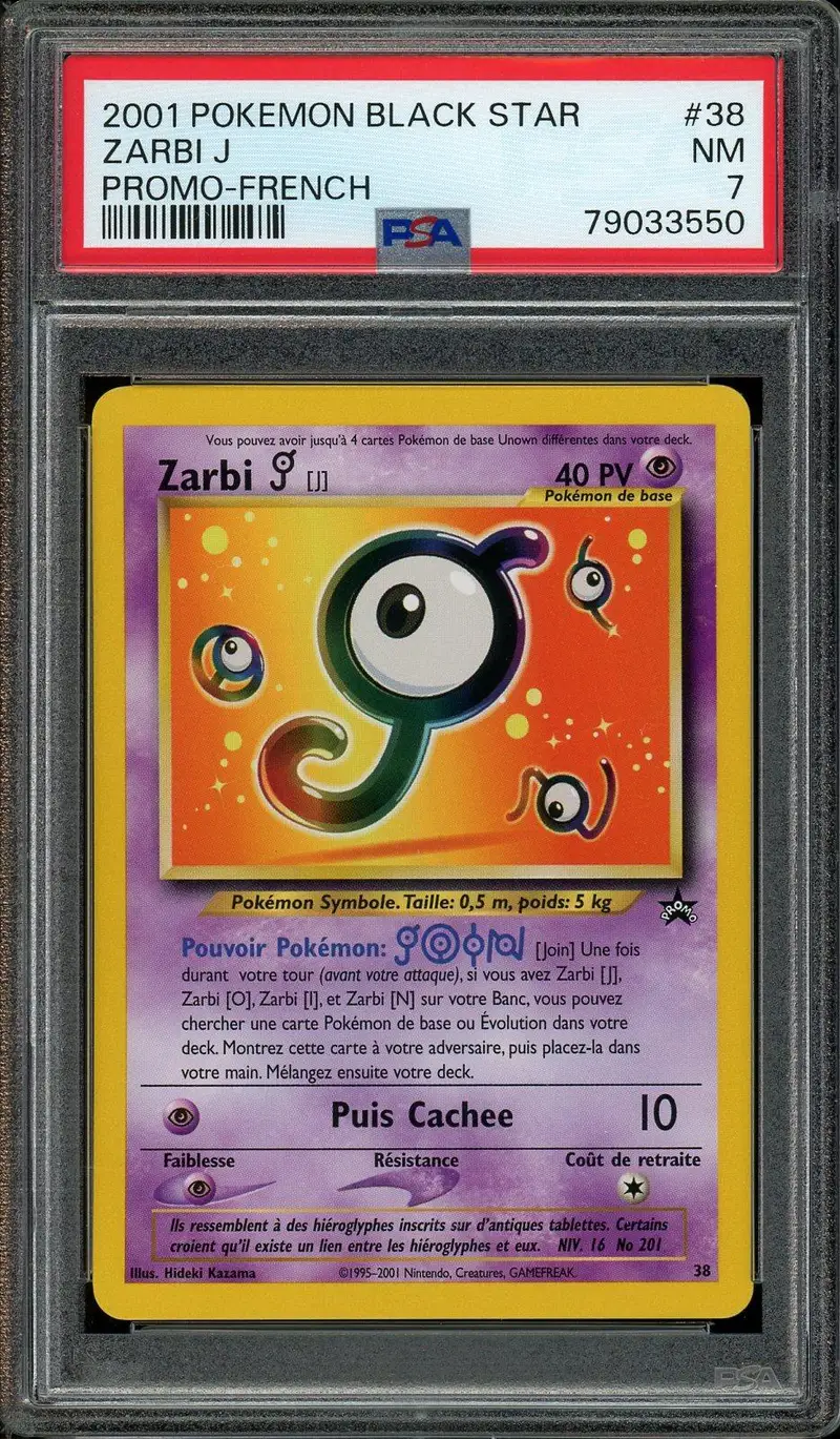 PSA 7 Zarbi J