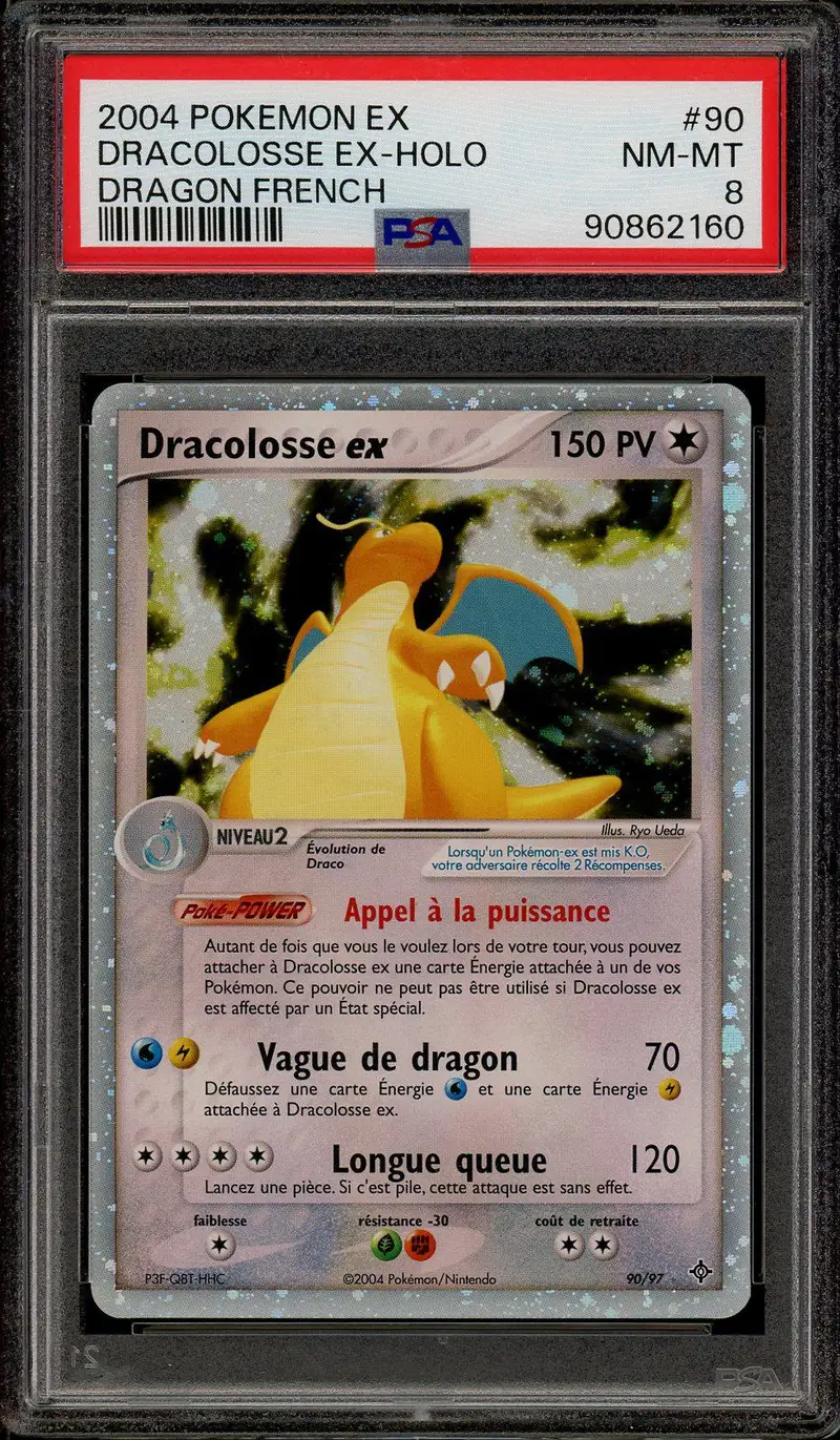 PSA 8 Dracolosse Ex
