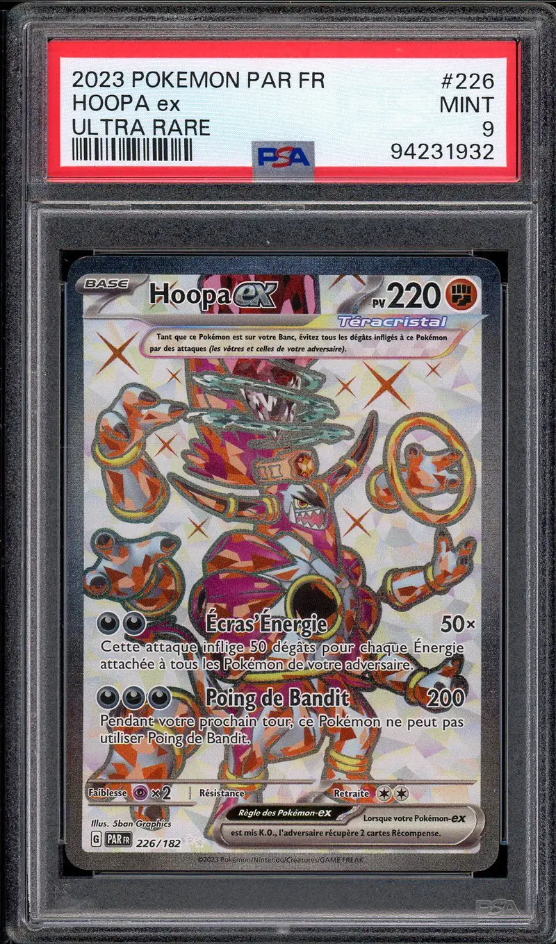 PSA 9 Hoopa Ex