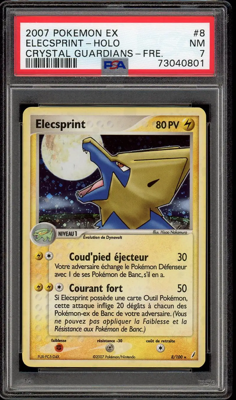 PSA 7 Elecsprint Holo