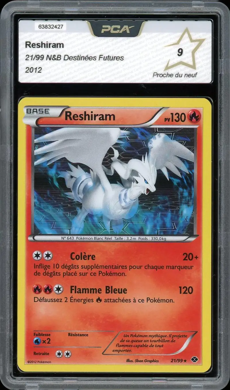PCA 9 Reshiram Holo