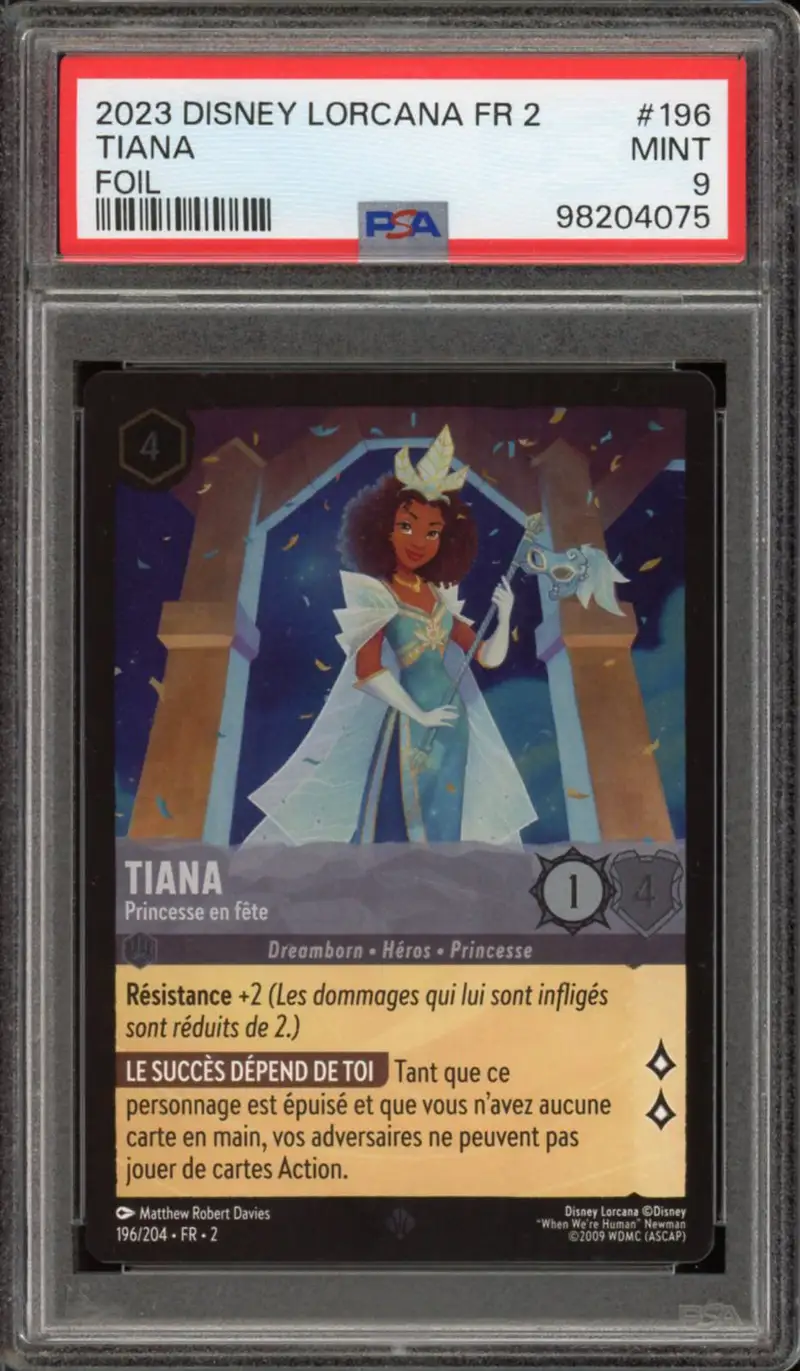 PSA 9 Tiana Foil