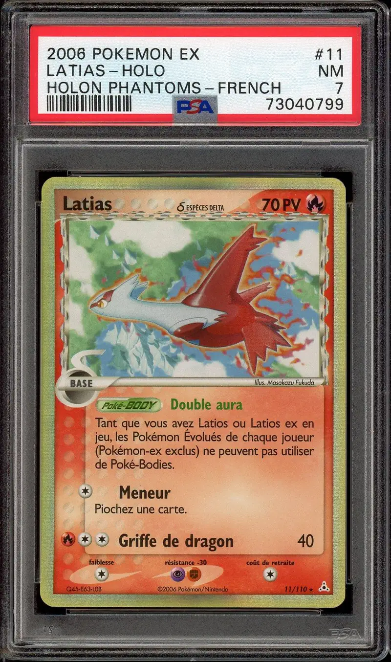 PSA 7 Latias Holo