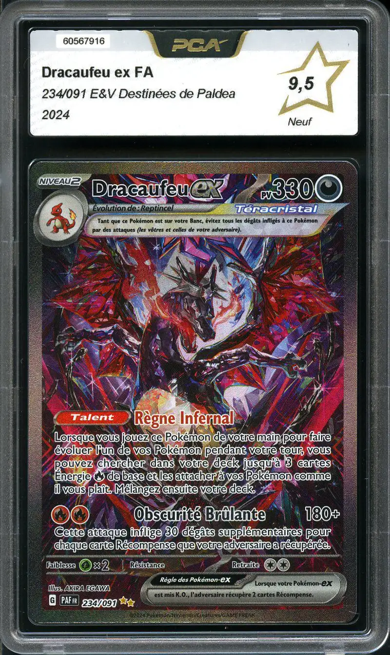 PCA 9.5 Dracaufeu Ex