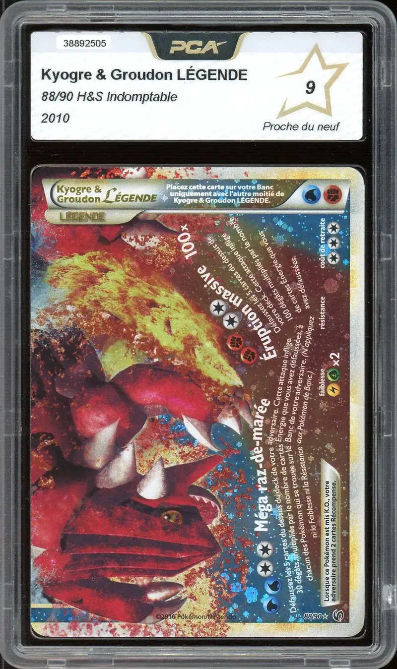 PCA 9 Kyogre et Groudon Légende