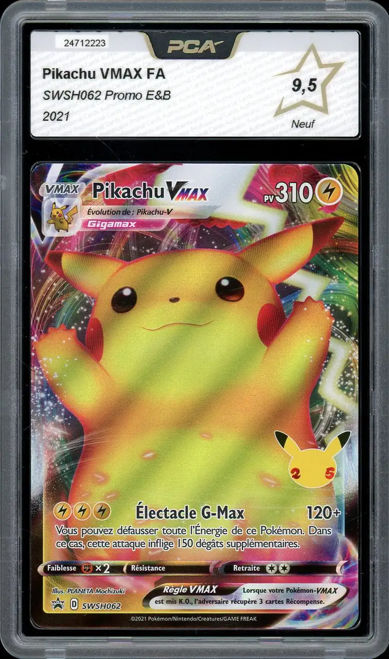 PCA 9.5 Pikachu VMax