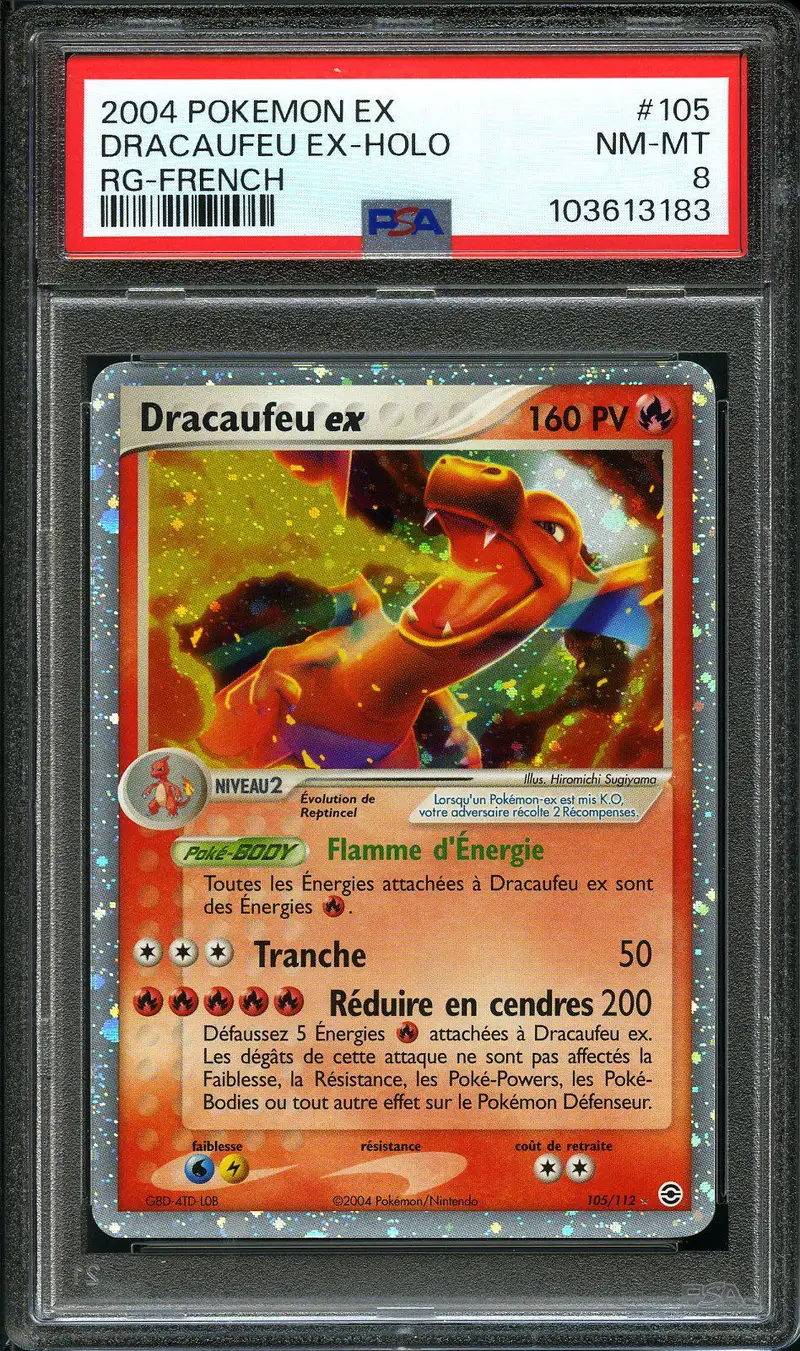 PSA 8 Dracaufeu Ex