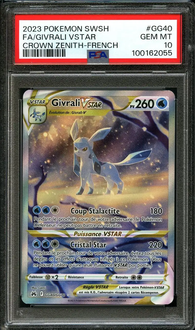 PSA 10 Givrali VStar