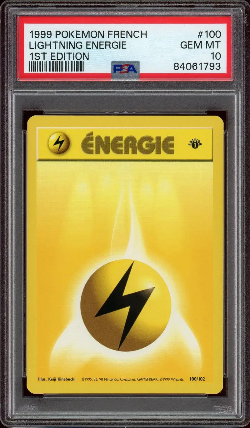 PSA 10 Energie Electrique