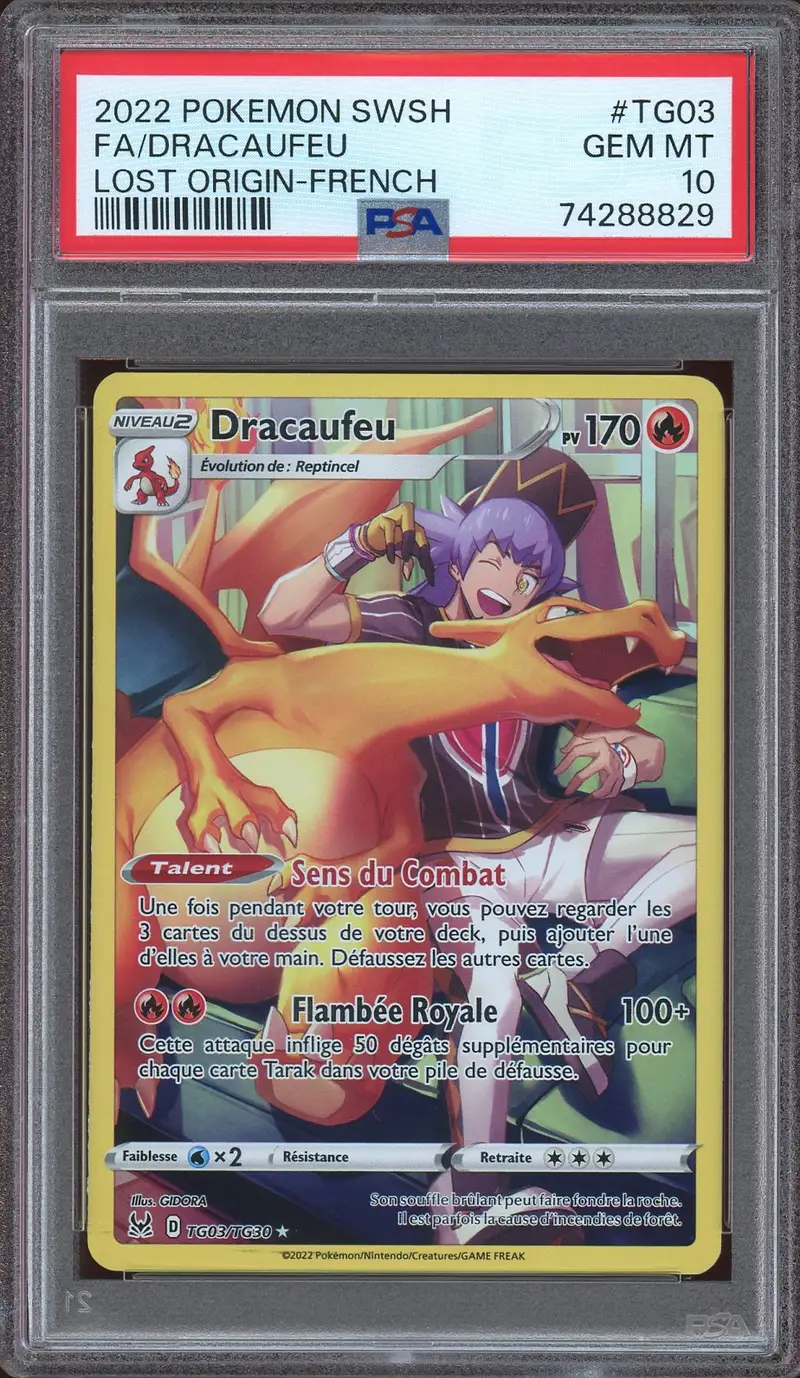 PSA 10 Dracaufeu