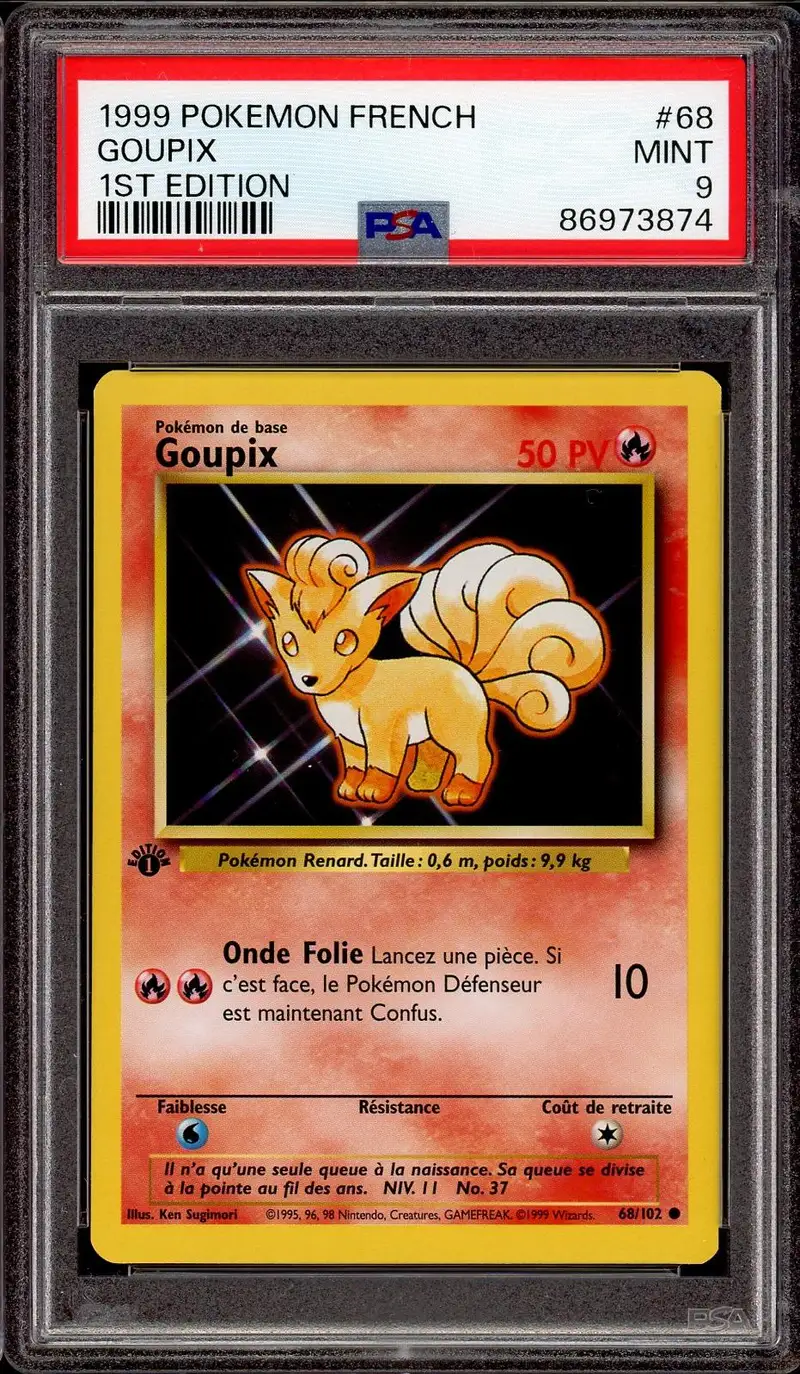 PSA 9 Goupix