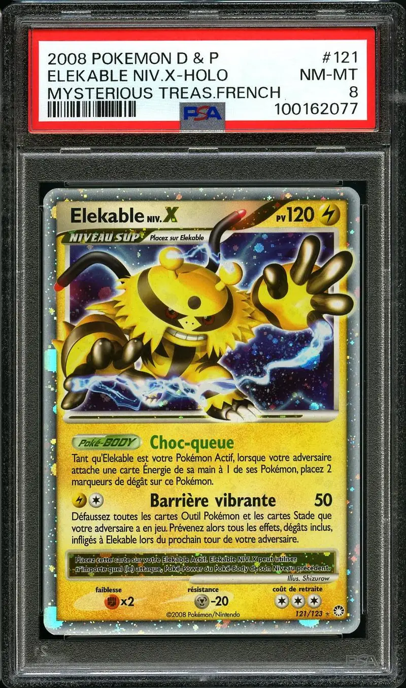 PSA 8 Elekable Niv.X