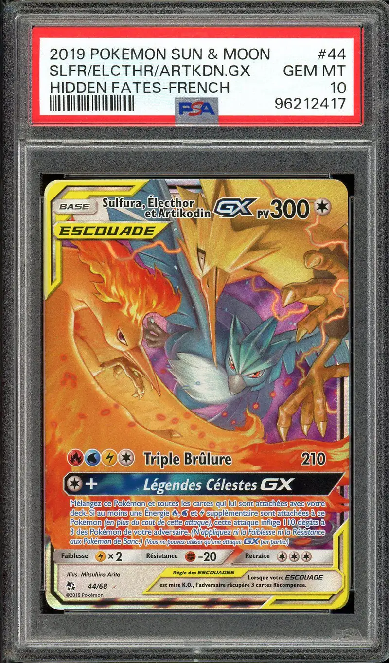 PSA 10 Sulfura, Électhor et Artikodin Gx