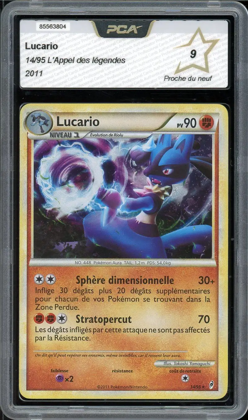 PCA 9 Lucario Holo