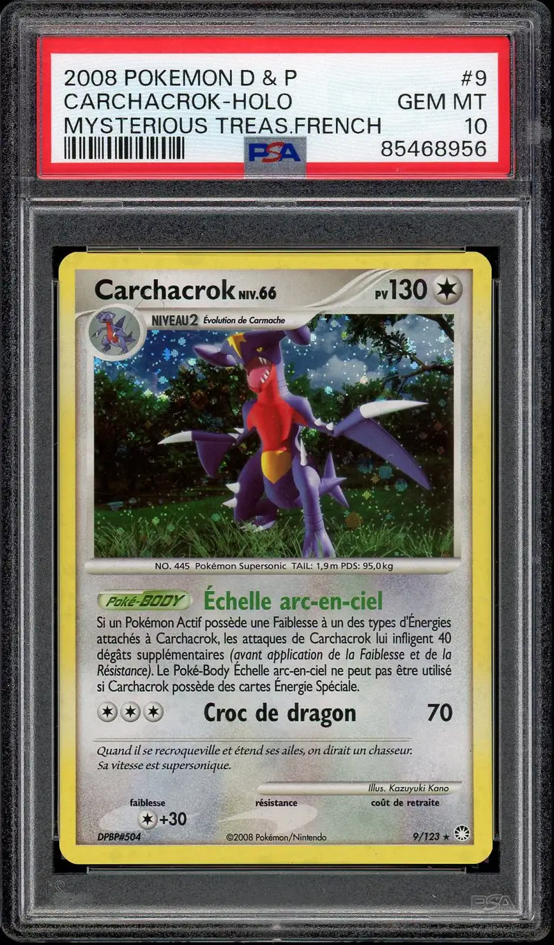 PSA 10 Carchacrok Holo