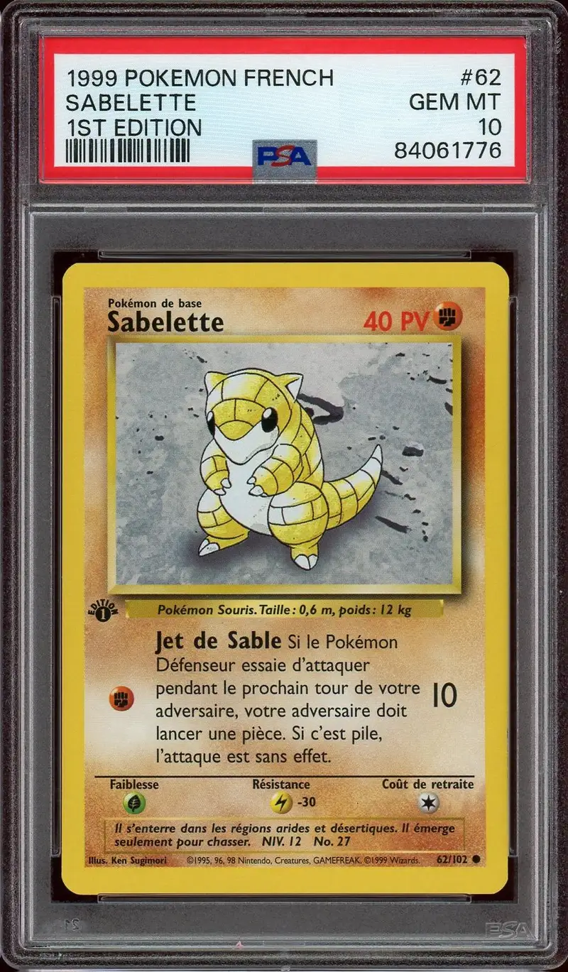 PSA 10 Sabelette