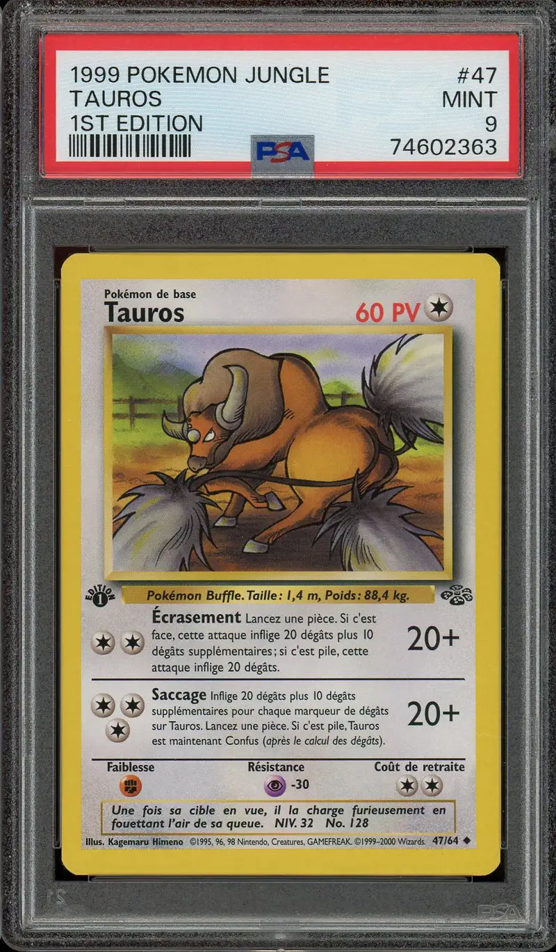 PSA 9 Tauros
