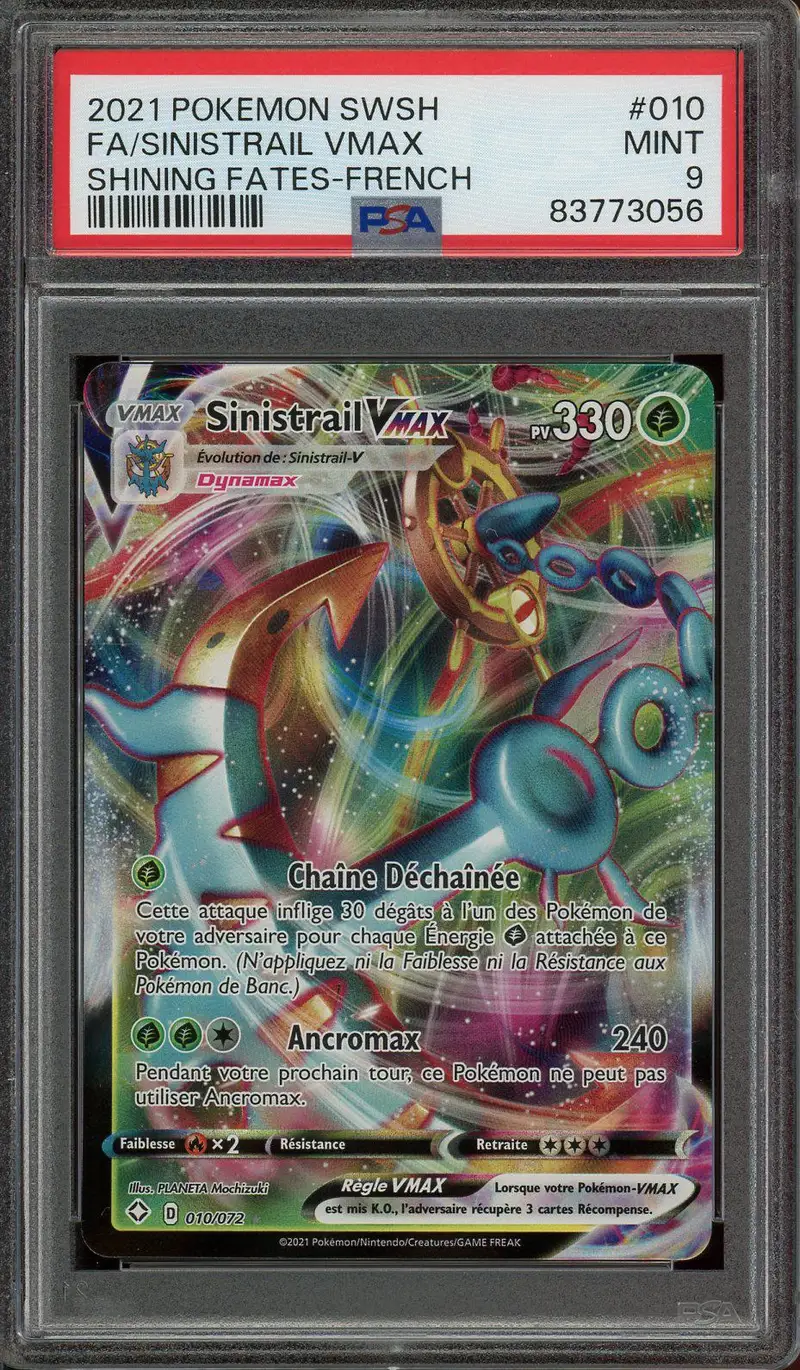 PSA 9 Sinistrail VMax