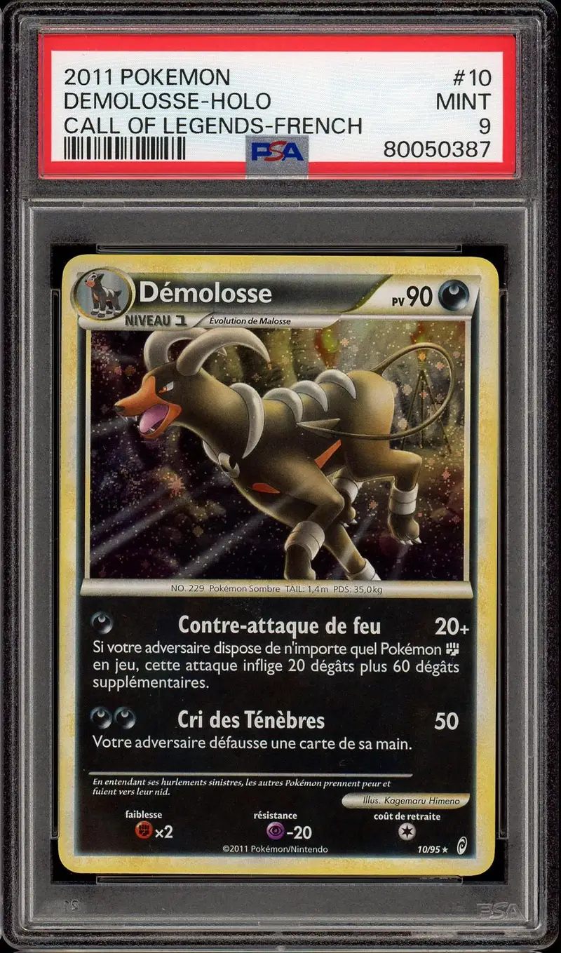 PSA 9 Démolosse Holo