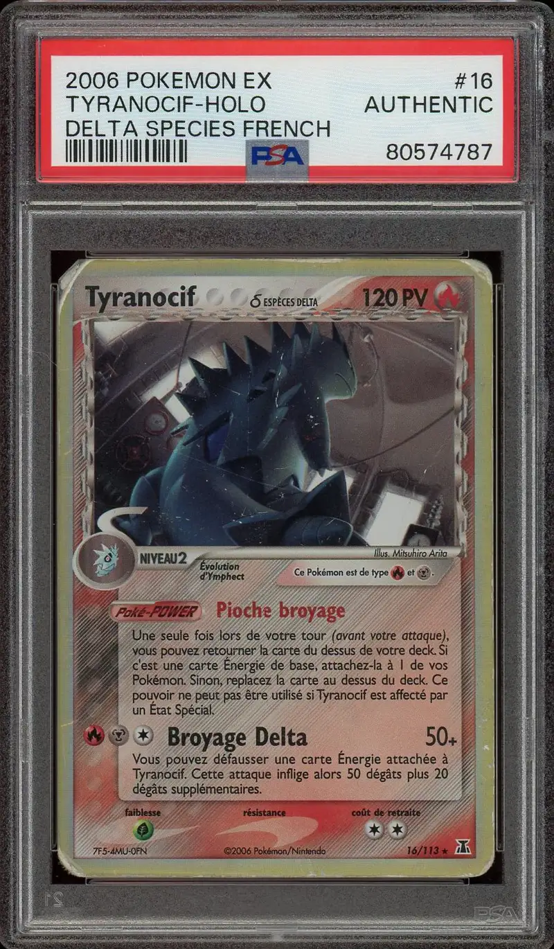 PSA A Tyranocif Holo
