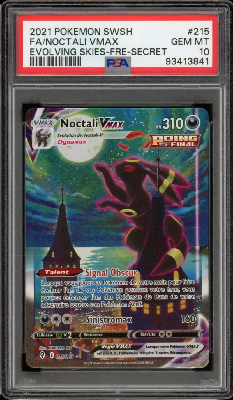 PSA 10 Noctali VMax