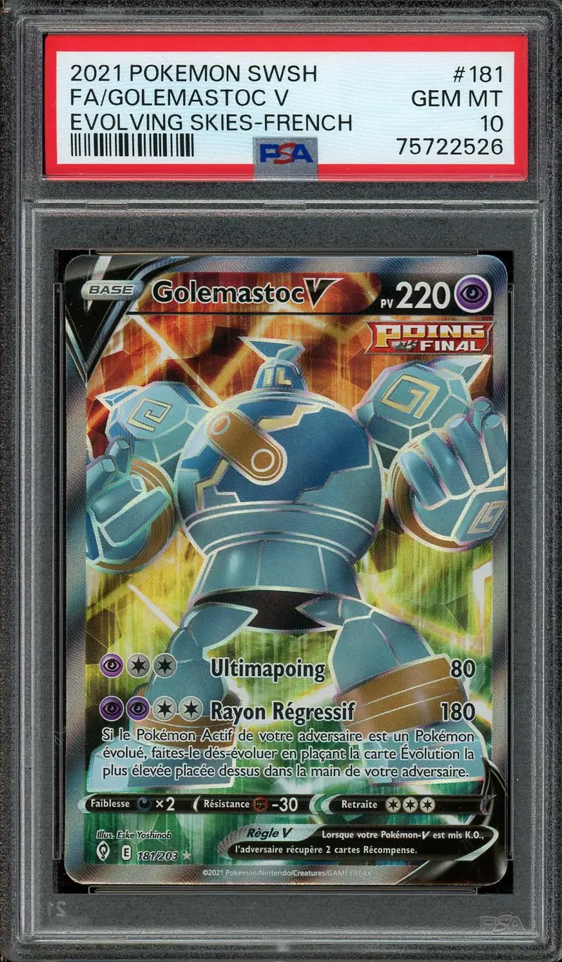 PSA 10 Golemastoc V
