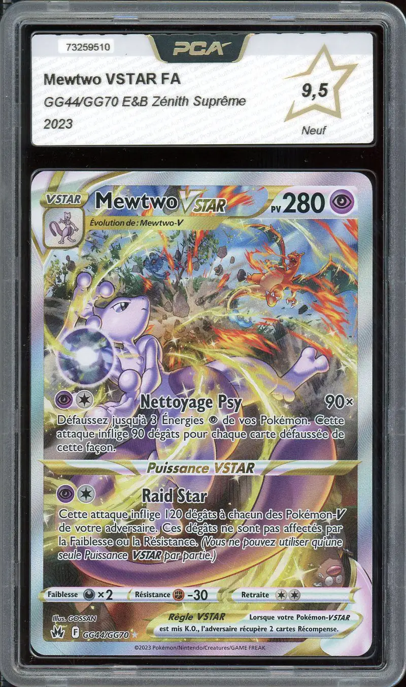 PCA 9.5 Mewtwo VStar