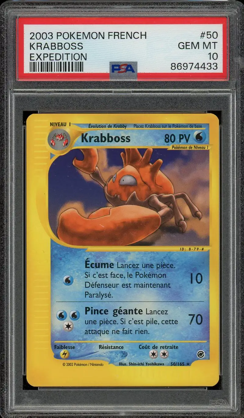 PSA 10 Krabboss