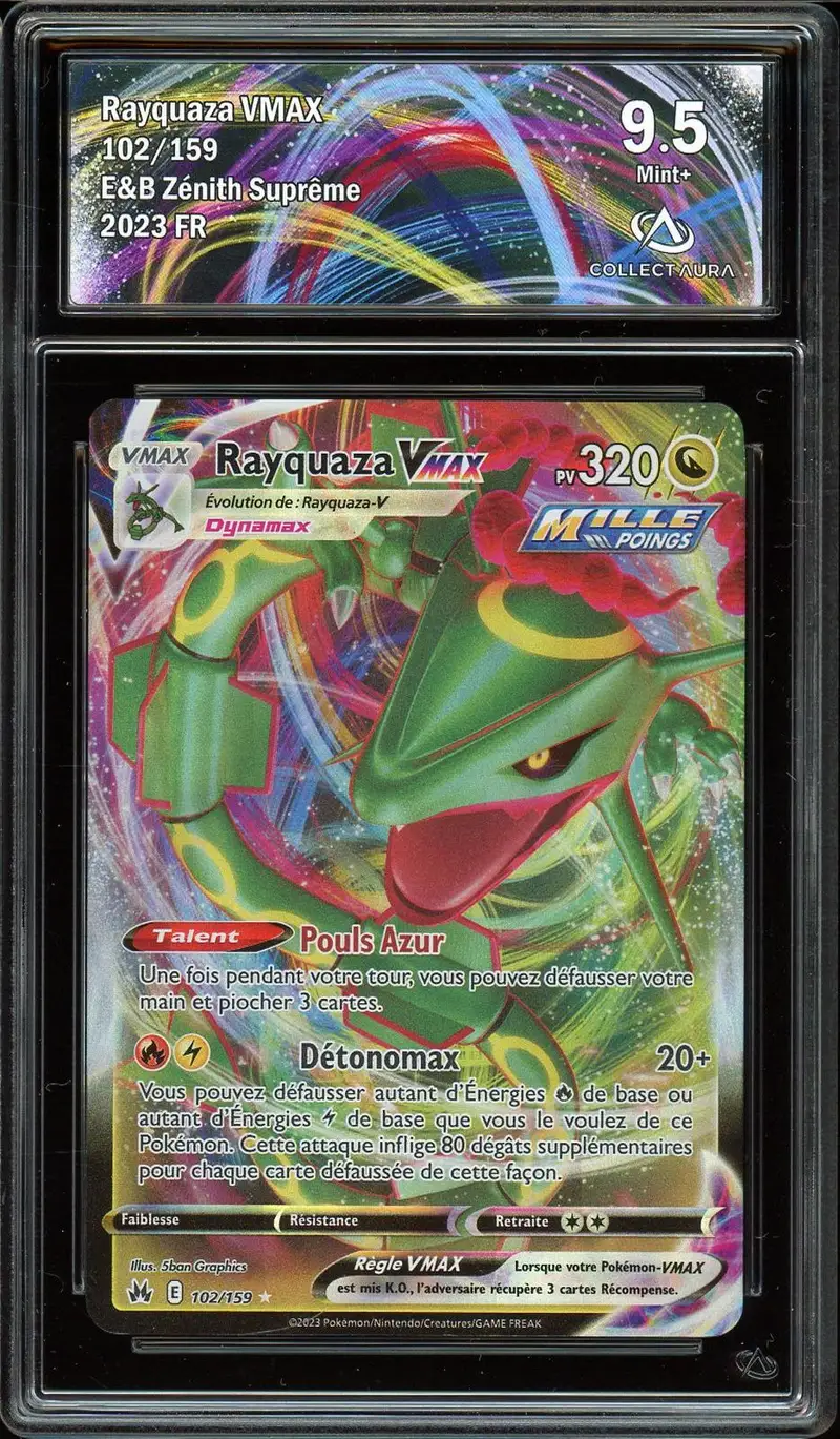 CA 9,5 Rayquaza VMax
