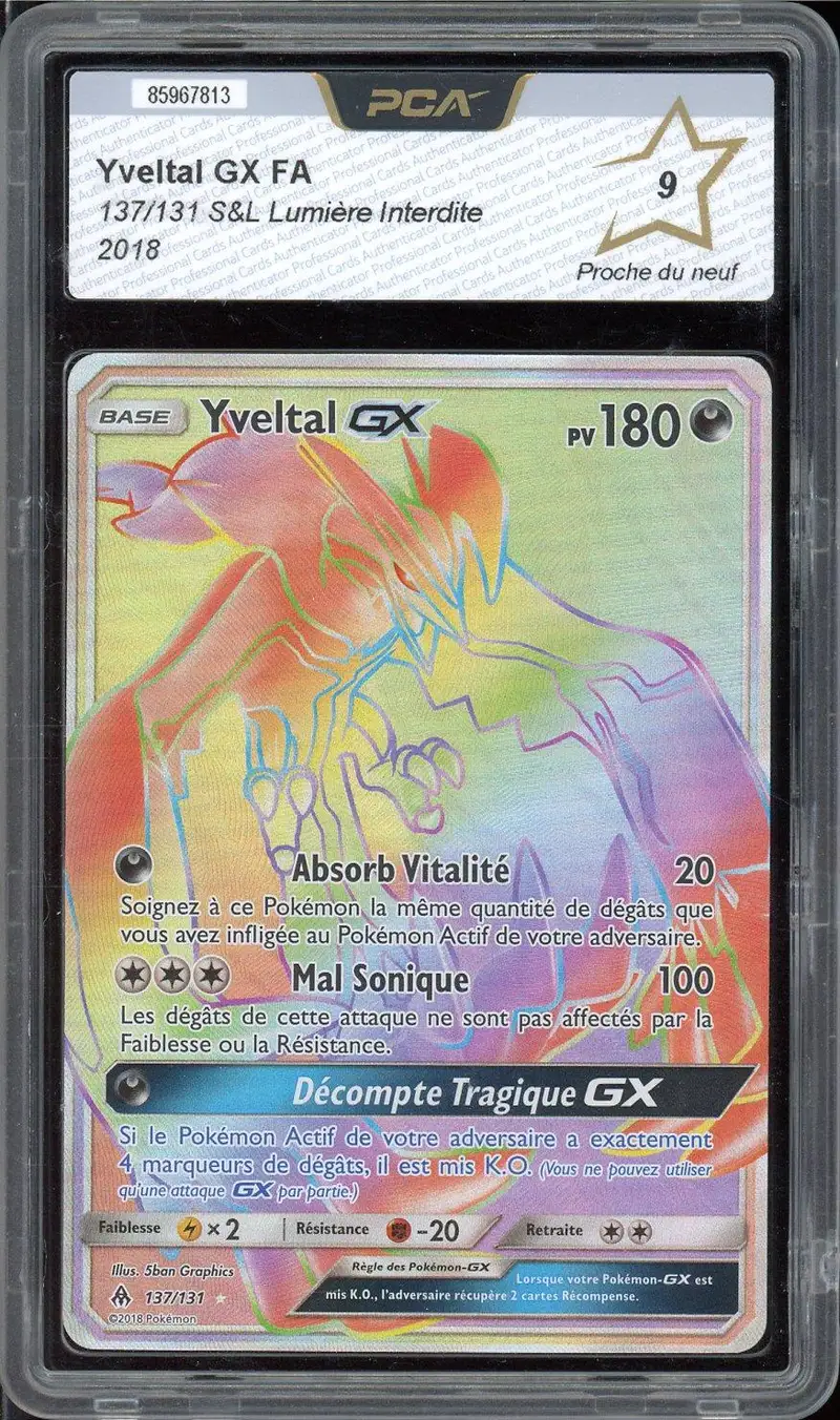 PCA 9 Yveltal Gx Rainbow