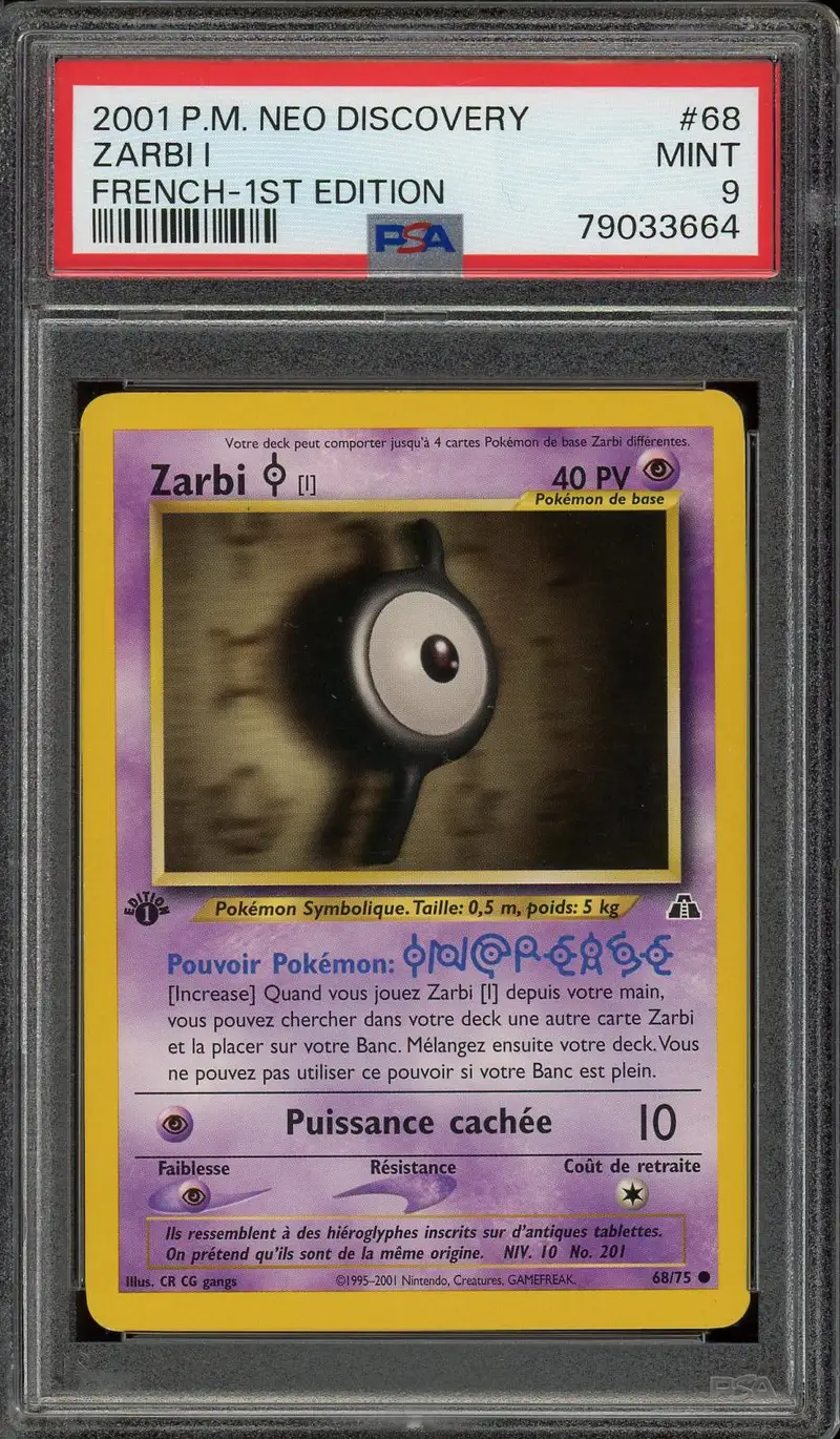 PSA 9 Zarbi I