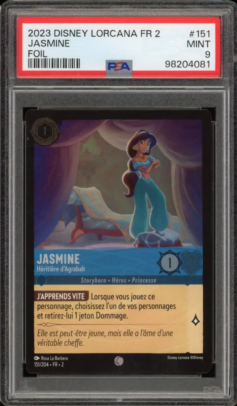 PSA 9 Jasmine Foil
