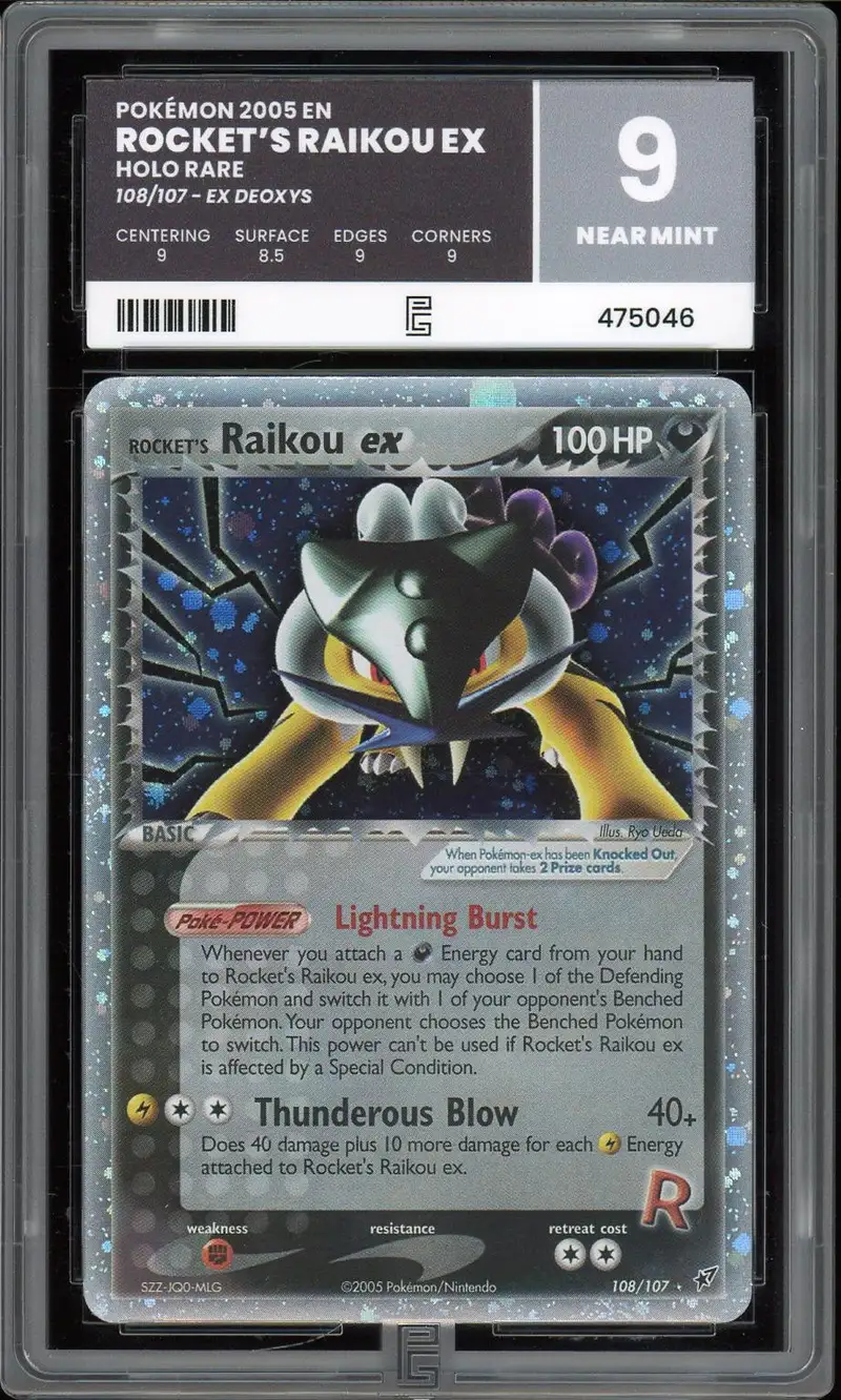 PG 9 Rocket's Raikou Ex