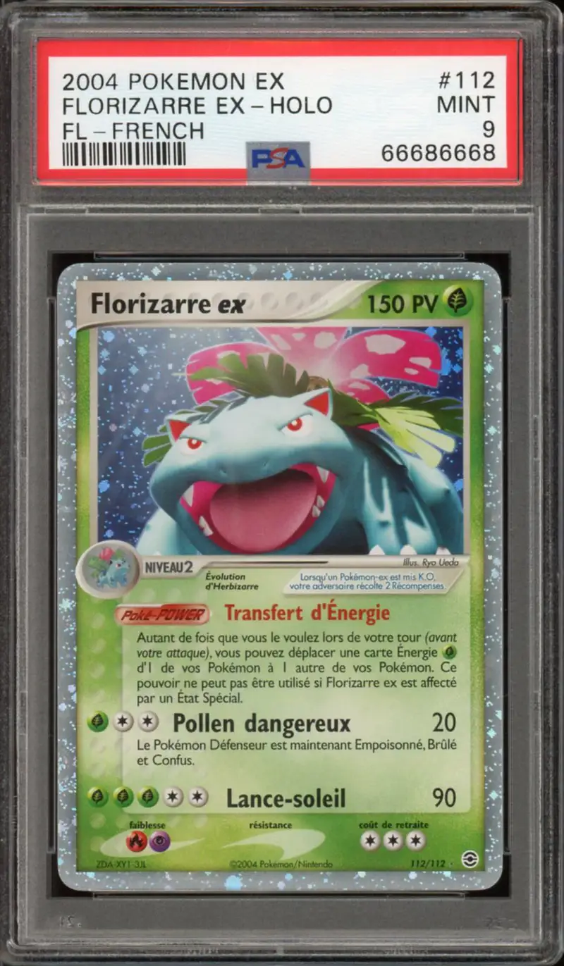 PSA 9 Florizarre Ex