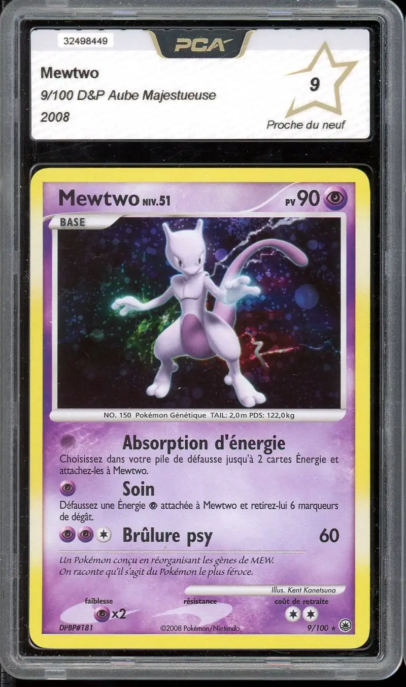PCA 9 Mewtwo Holo