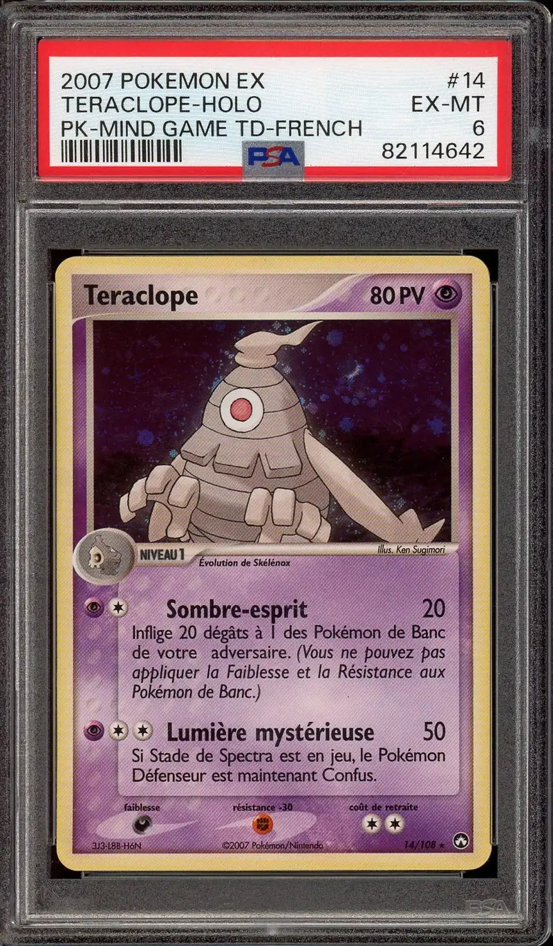 PSA 6 Teraclope Holo