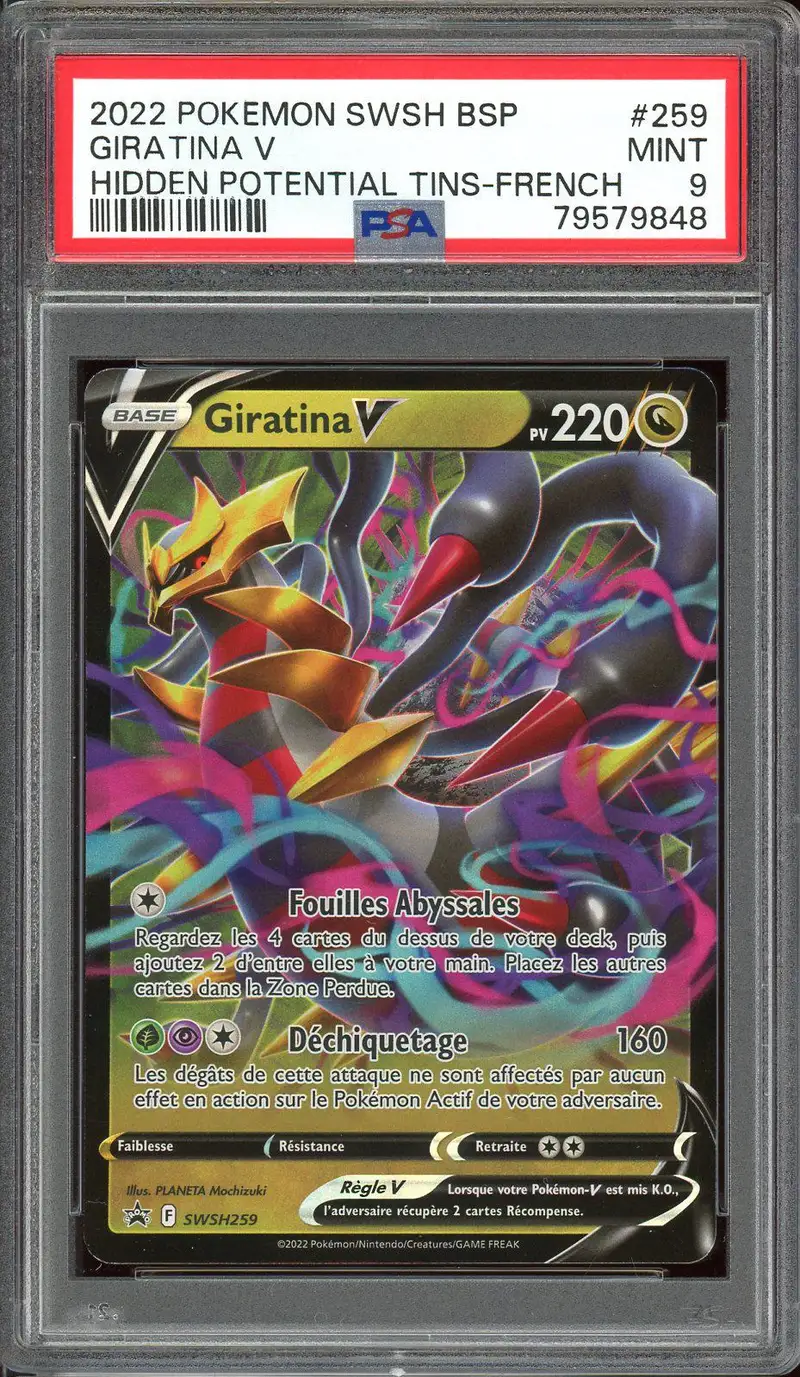 PSA 9 Giratina V