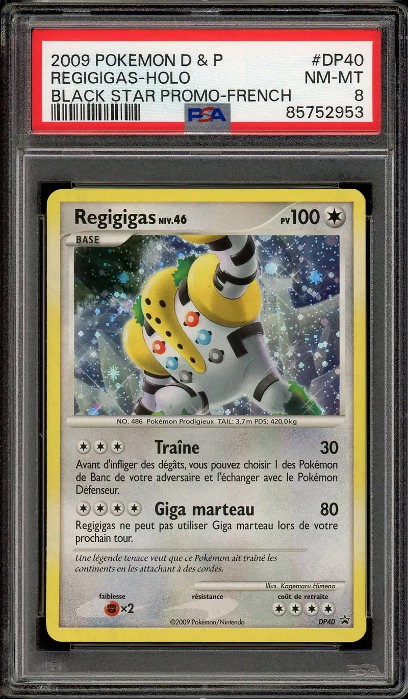 PSA 8 Regigigas Holo